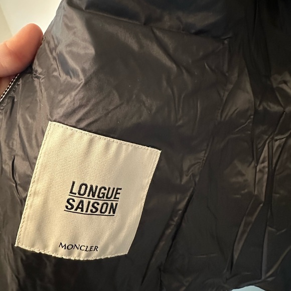 Moncler thin down jacket no hoodie 10Y - Picture 2 of 3